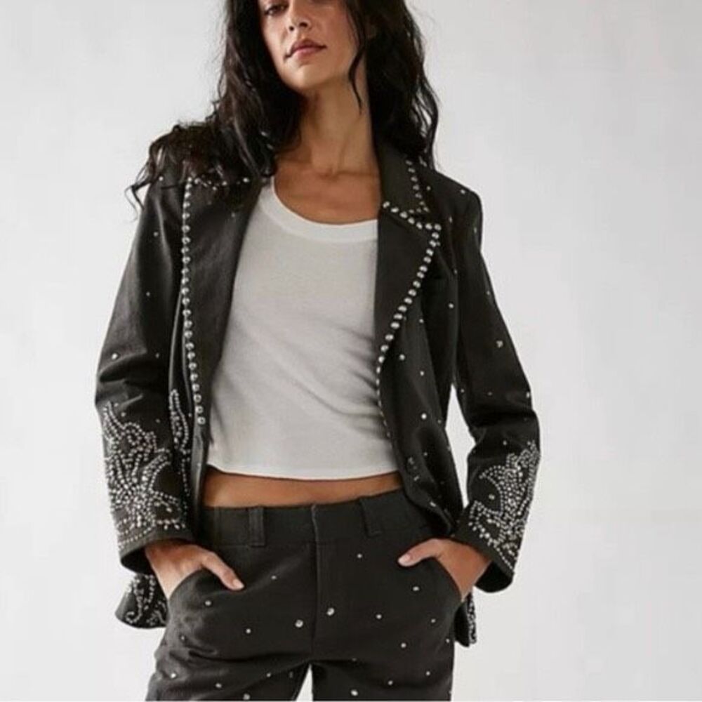Free People Embellished Suit Set